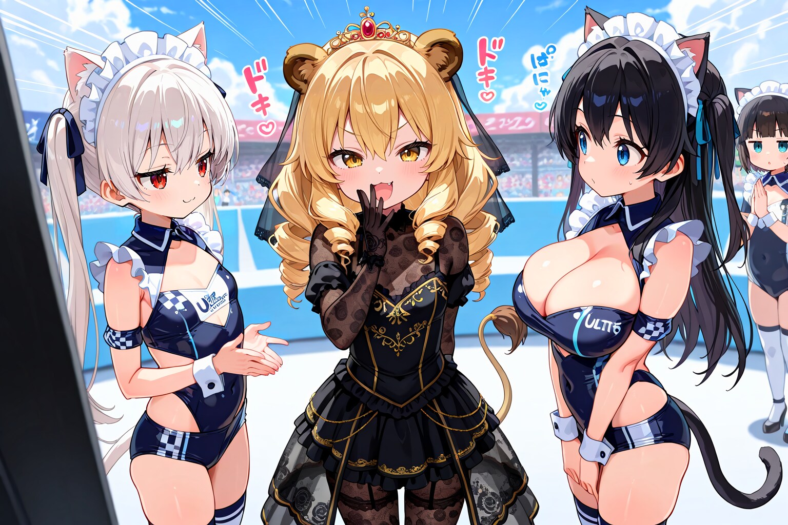 レースクイーンですわ！