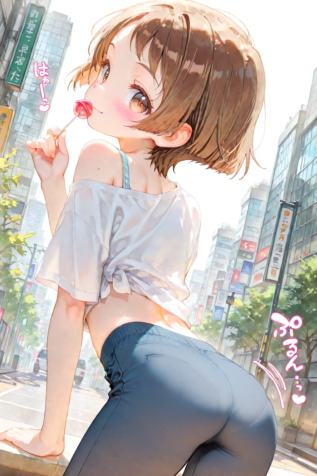 コフィちゃんのパンツ姿・・・・やっぱこの子、大物かもｗ