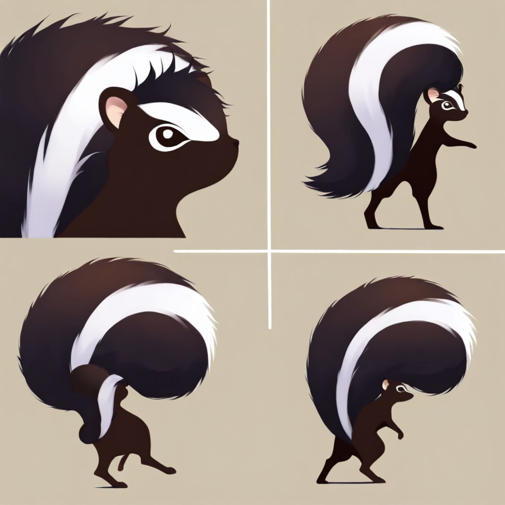 スカンク四変化 | の人気AIイラスト・グラビア