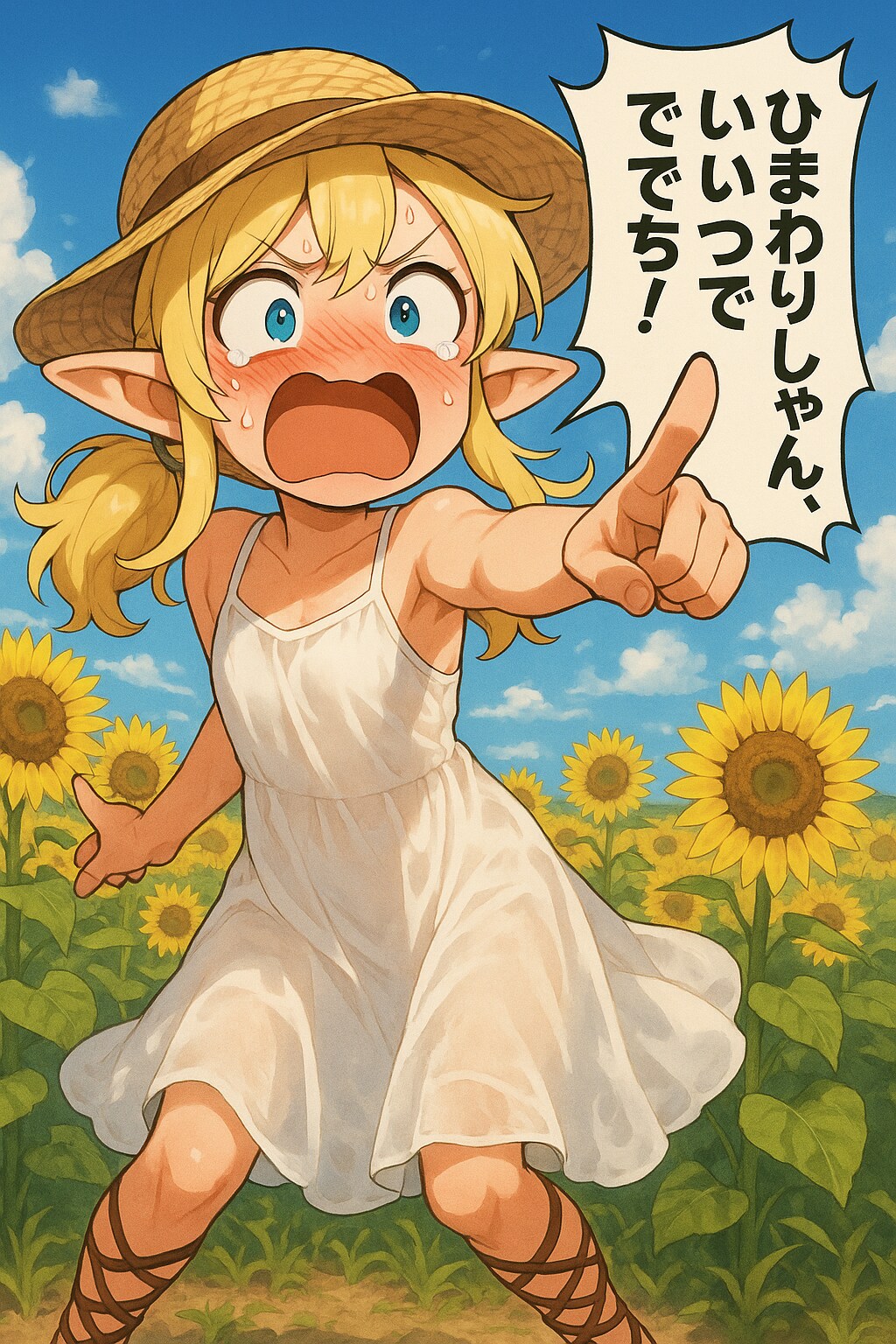 ひまわりさんこいつです