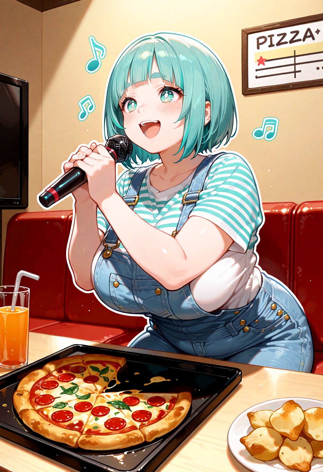 めぐちゃんとカラオケ。
