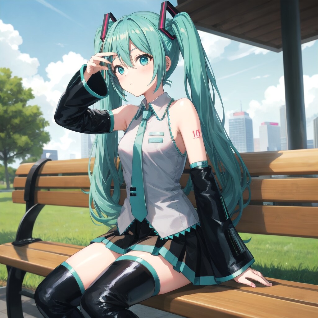 自撮りミク