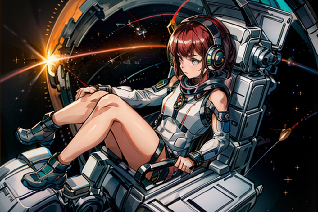 やっとコックピットらしきものが描けるようになってきた(Ms-Cockpit LoRA)