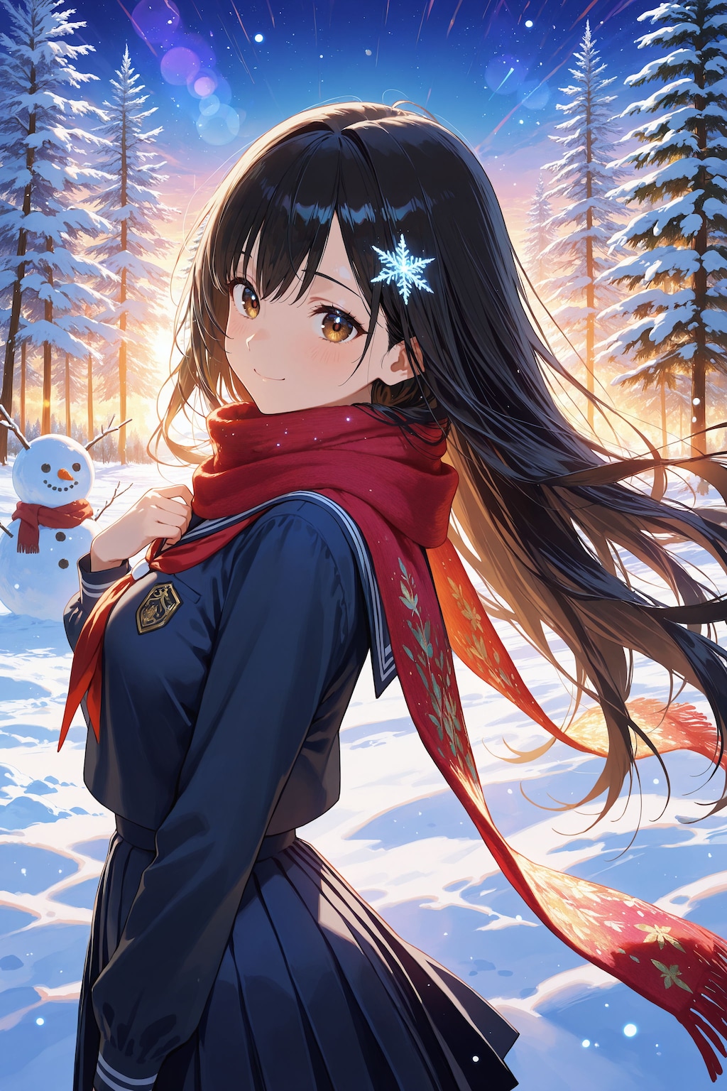 異世界神社の巫女さん（神楽さん）制服Ver