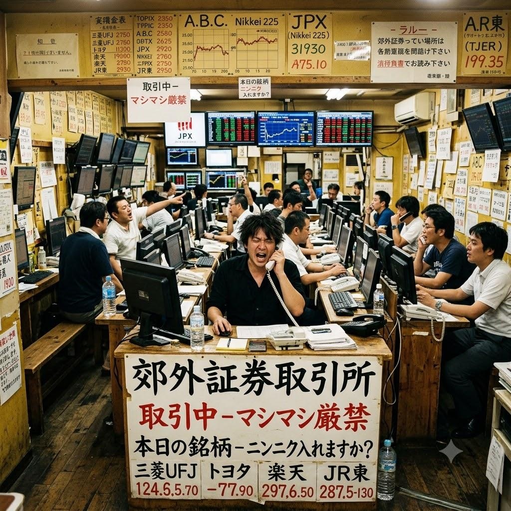 ＪＩＲＯＵ証券取引所