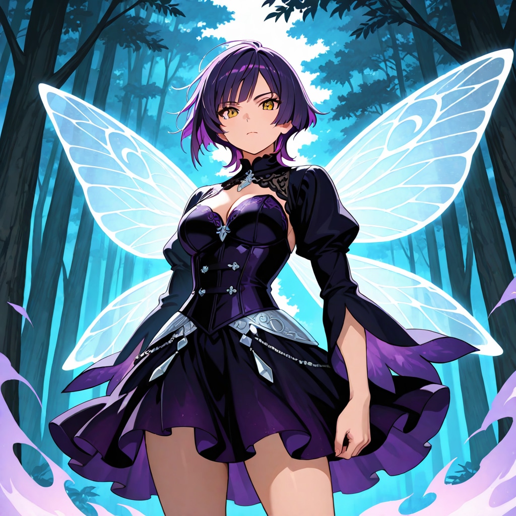 黒のナイトフェアリー