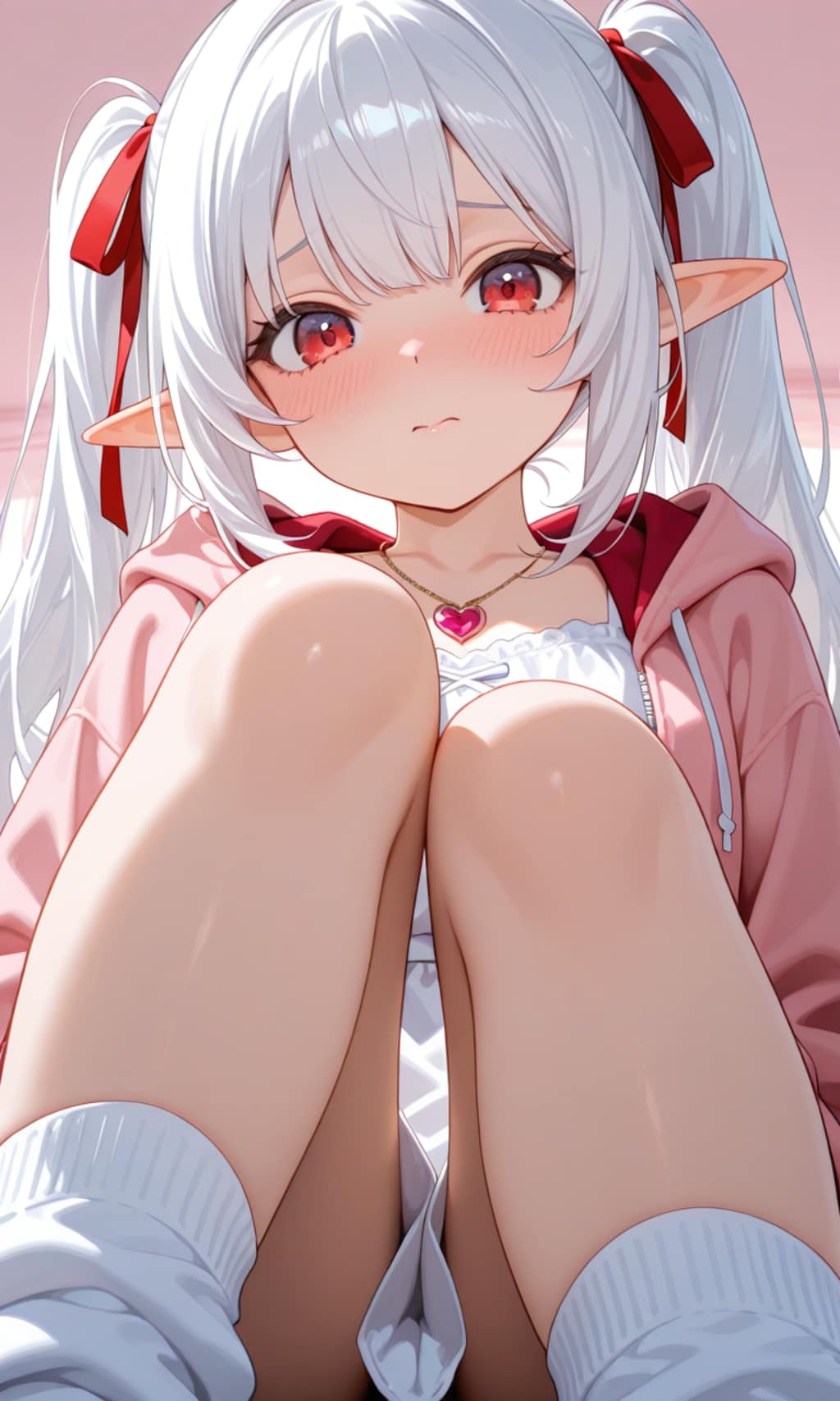 8、シロネさん困る