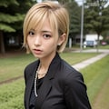 金髪喪服ギャルさん３ 3枚目