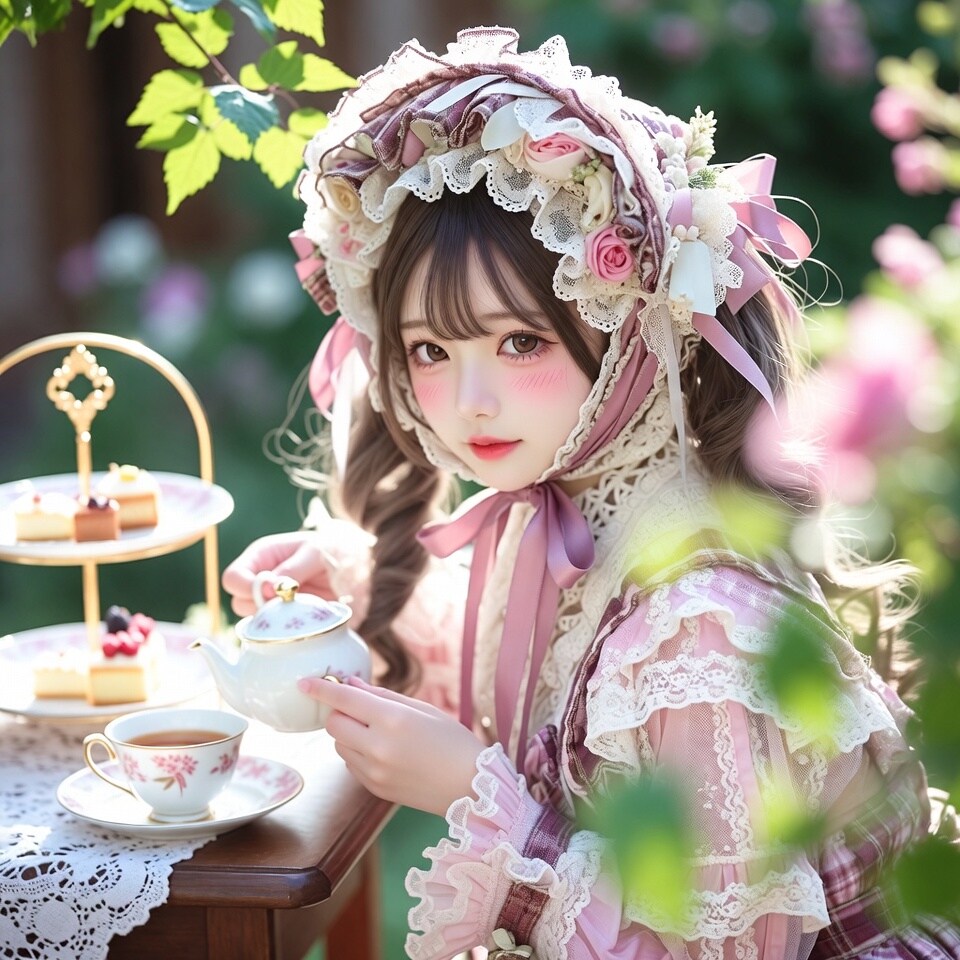 お紅茶をお入れいたします♡