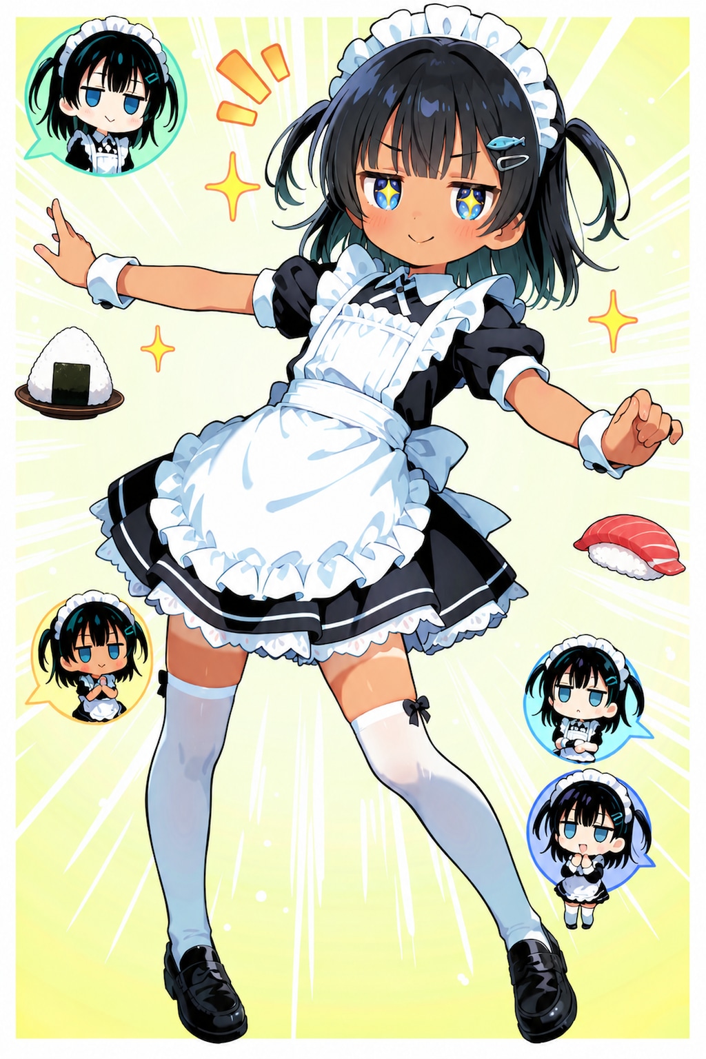 メイドこなつちゃんとちびキャラ～ズ Z618