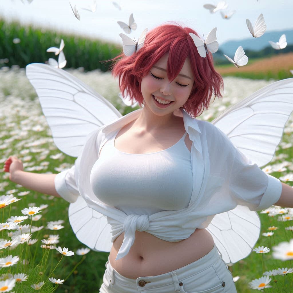 モンシロ胡蝶ちゃん