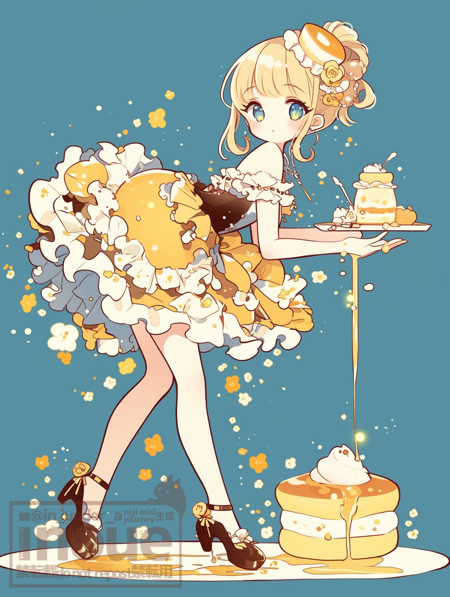 パンケーキ少女