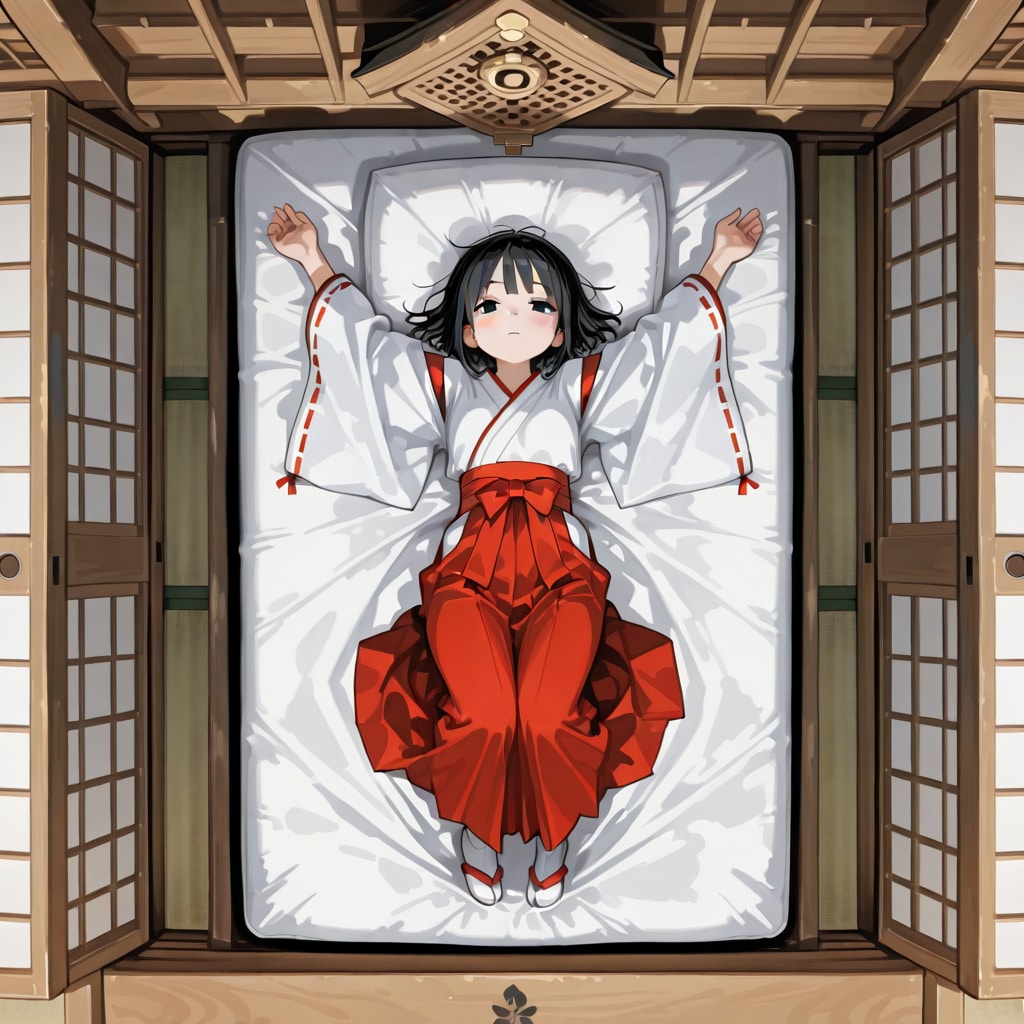 巫女服 | の人気AIイラスト・グラビア
