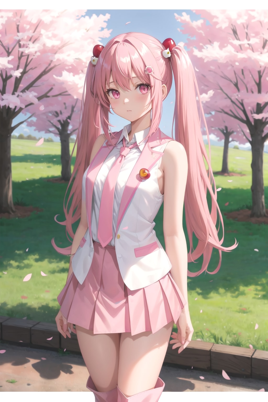 V4B 桜ミク | の人気AIイラスト・グラビア