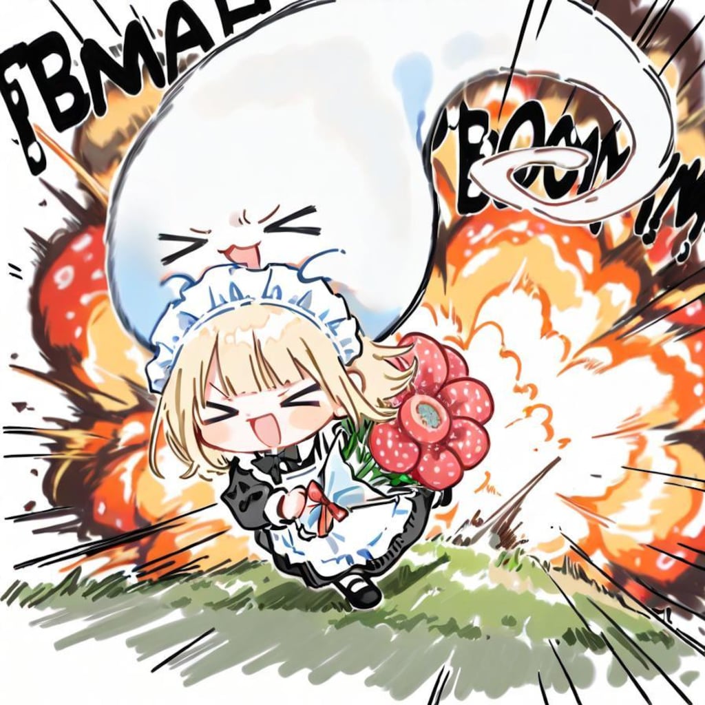珍しい花を贈るやでぇぇ！💨💨💥💥💥
