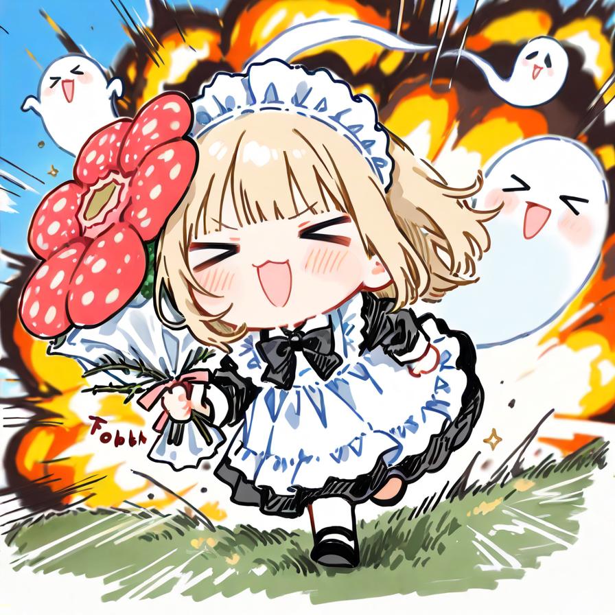 珍しい花を贈るやでぇぇ！💨💨💥💥💥 | の人気AIイラスト・グラビア