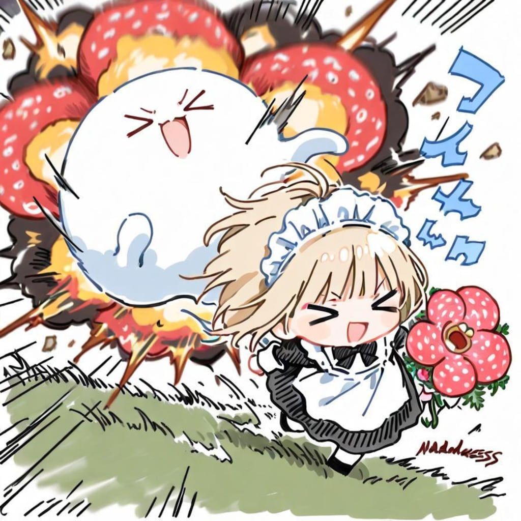 珍しい花を贈るやでぇぇ！💨💨💥💥💥