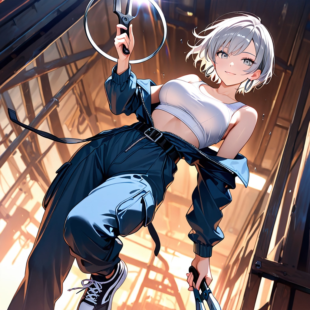 メカニックのお姉さん♡