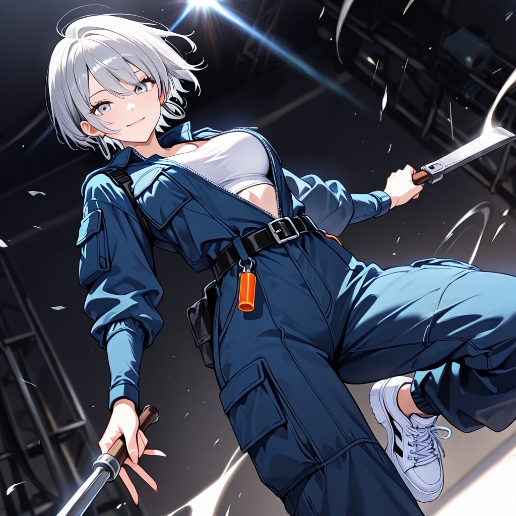 メカニックのお姉さん♡