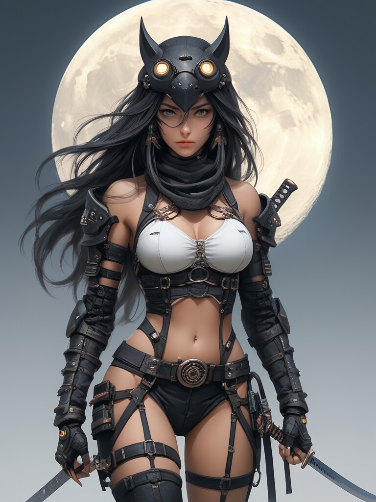 cyber ninja kunoichi