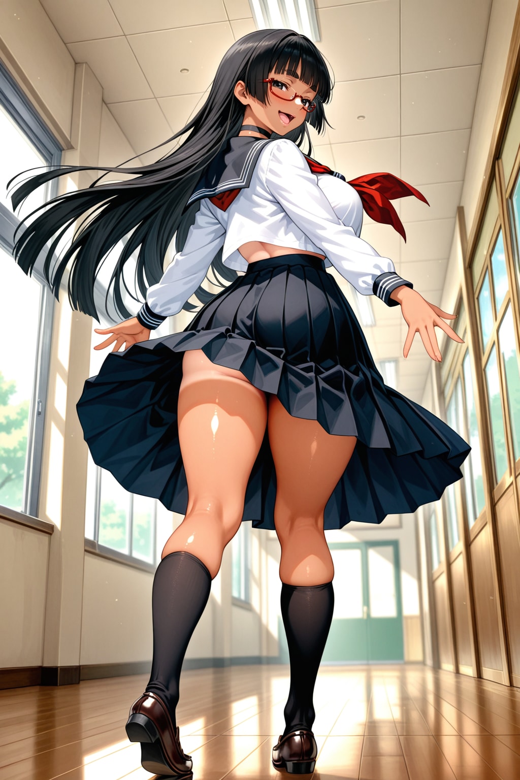 セーラー服ロングスカート