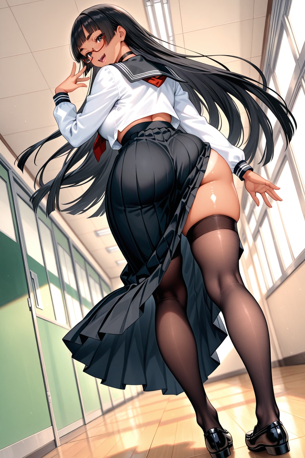 セーラー服ロングスカート