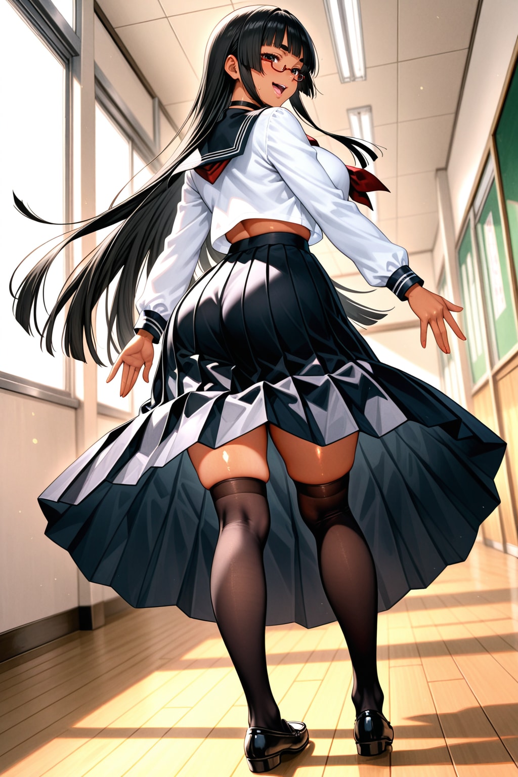 セーラー服ロングスカート