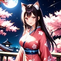 夜桜 2枚目