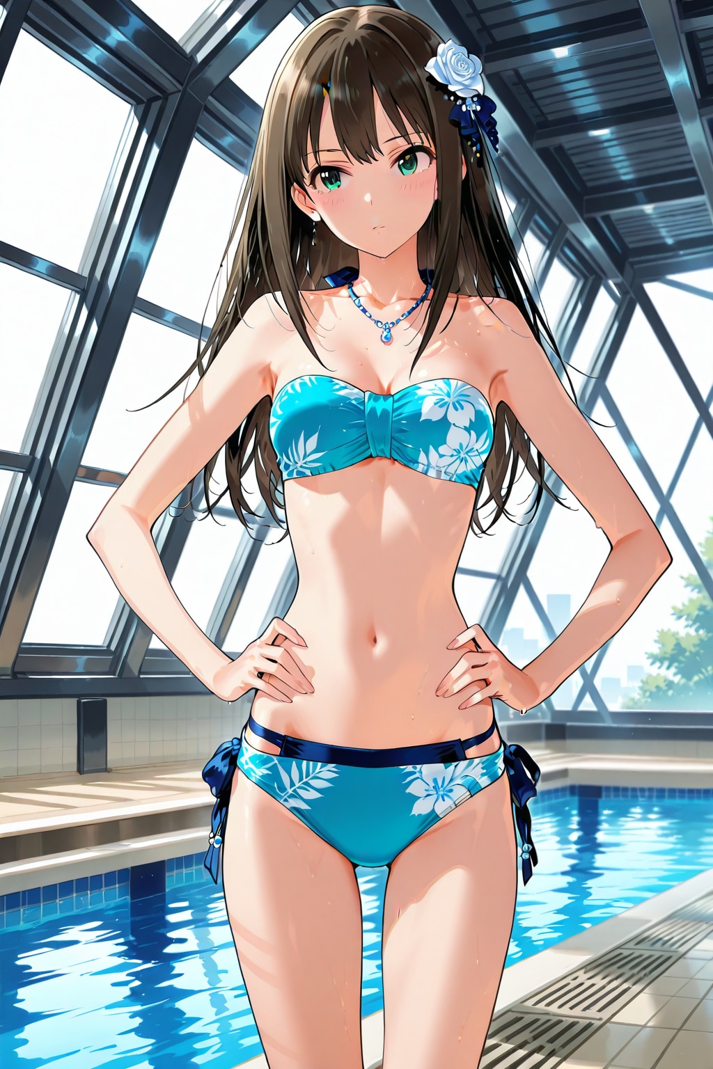 ー比較用ー　#PHOENIX 版 「渋谷凛ちゃんのバンドゥビキニ水着」