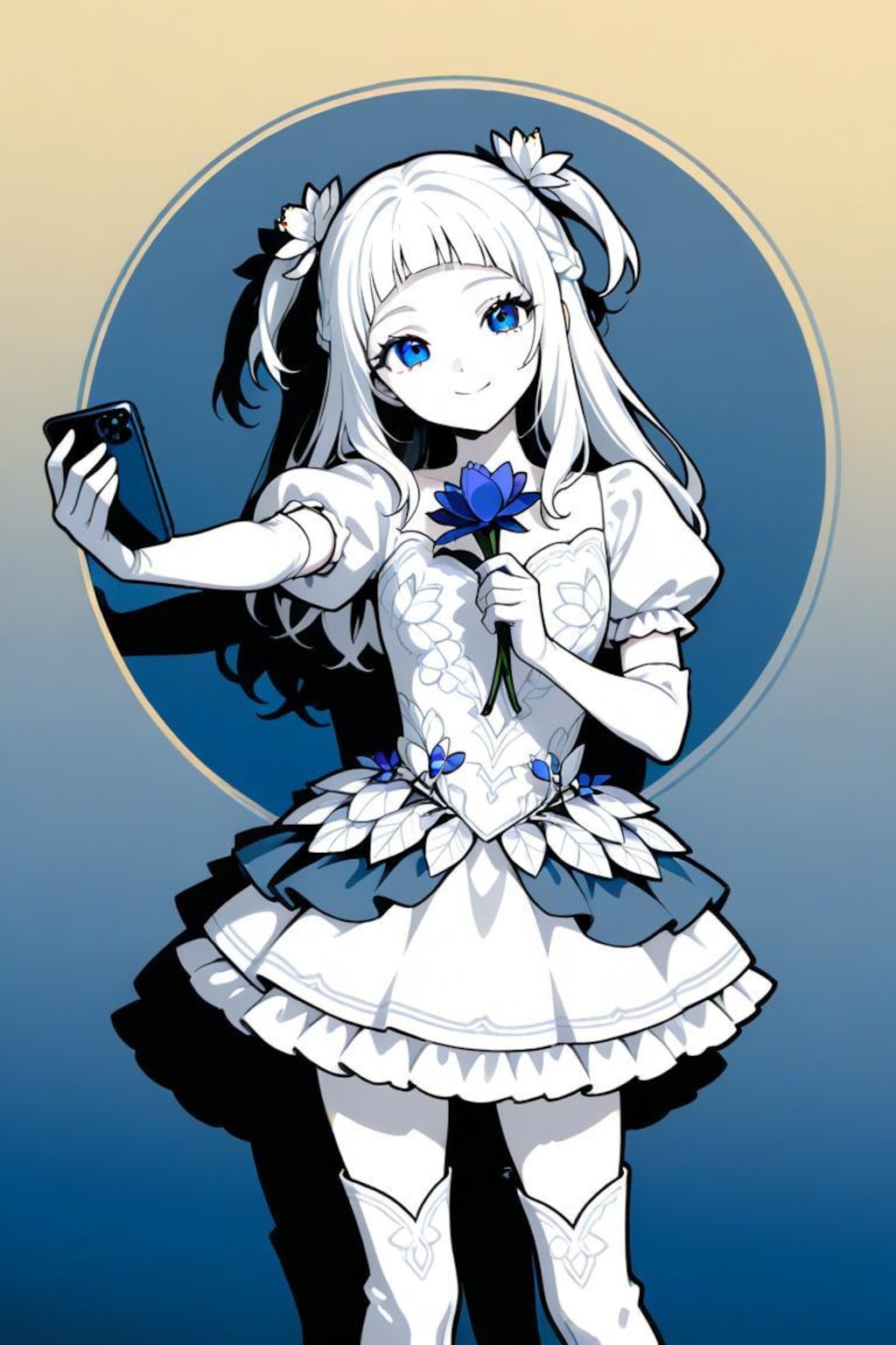 花ドレス(ヒヤシンス)