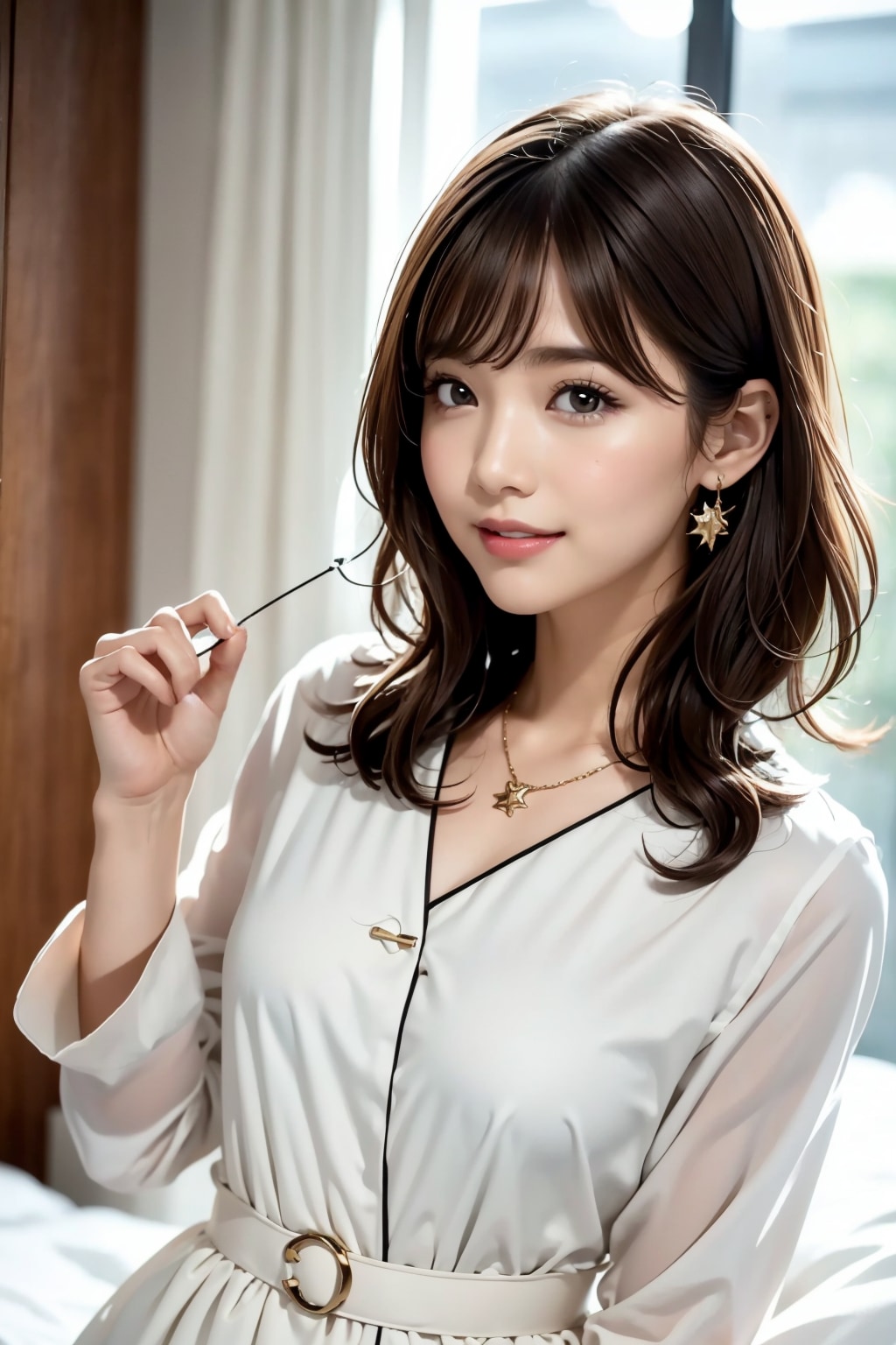 寝室の れなちゃん