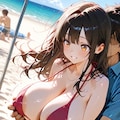 海辺で抱きしめられて 2枚目