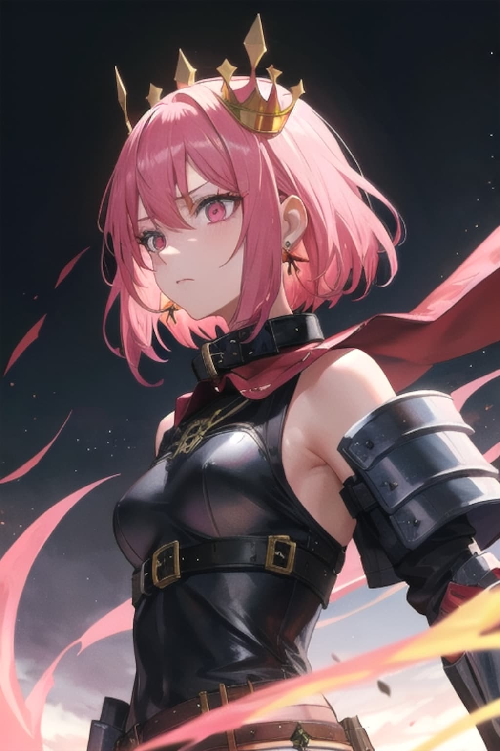 残念美人なピンク髪の魔王様
