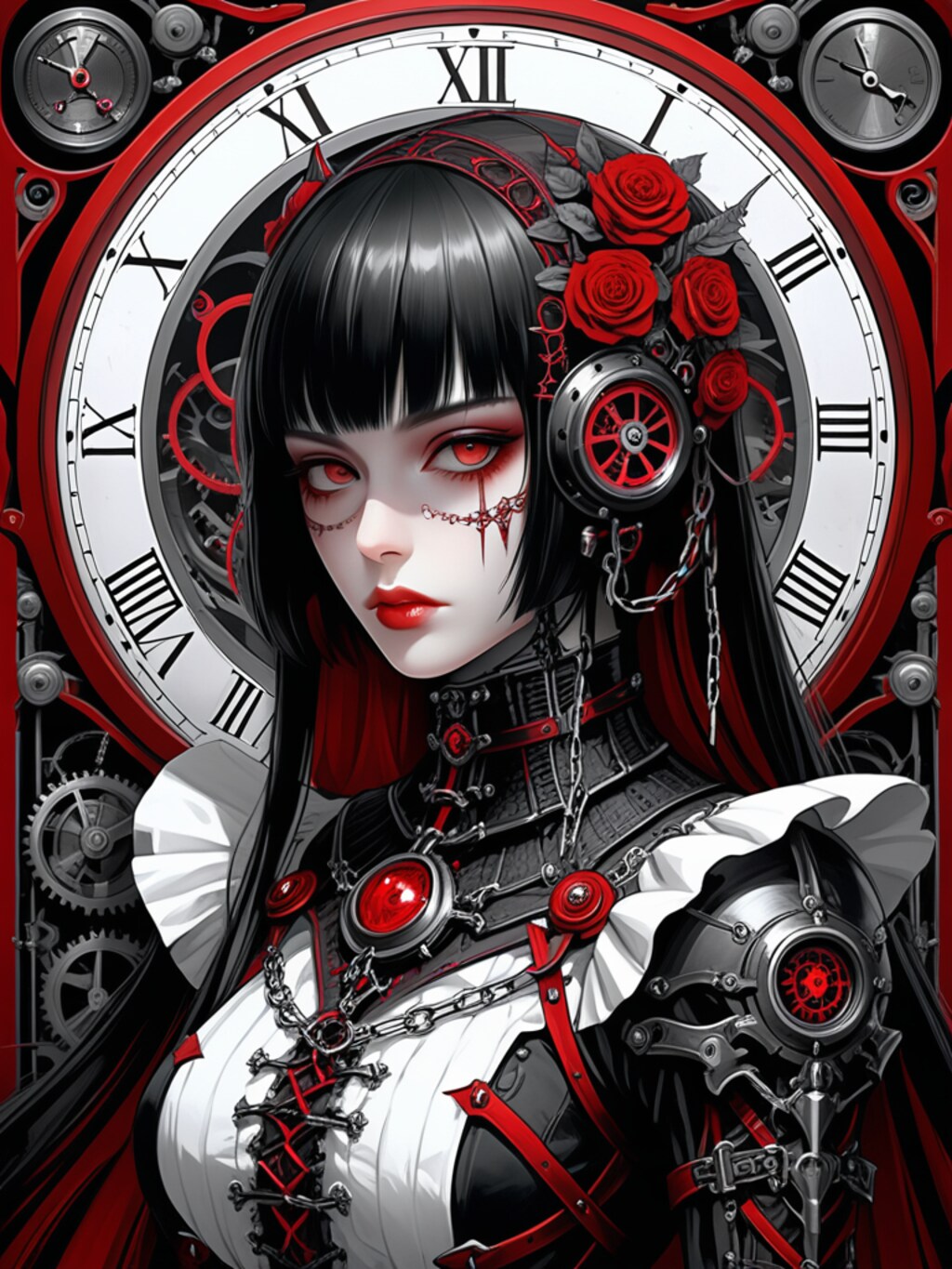 steam punk armor girl