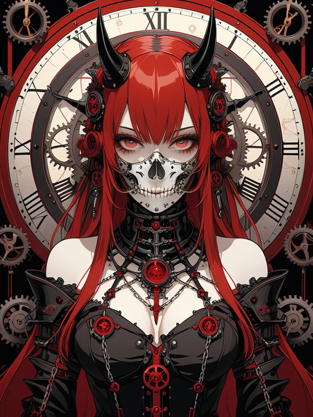 steam punk armor girl