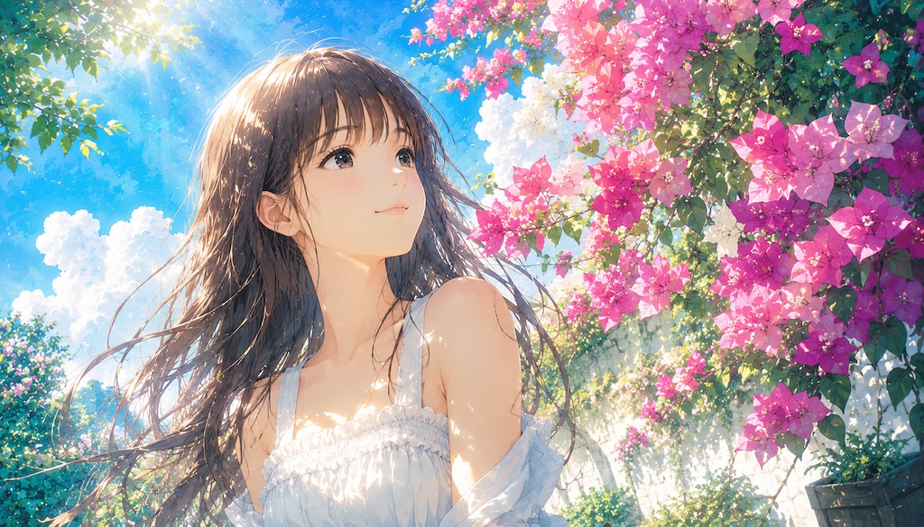 誕生花　0726 ブーゲンビレア