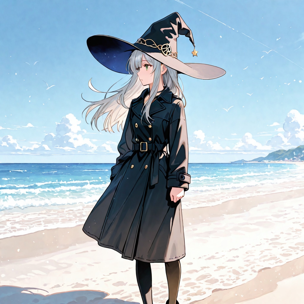 砂浜の魔女