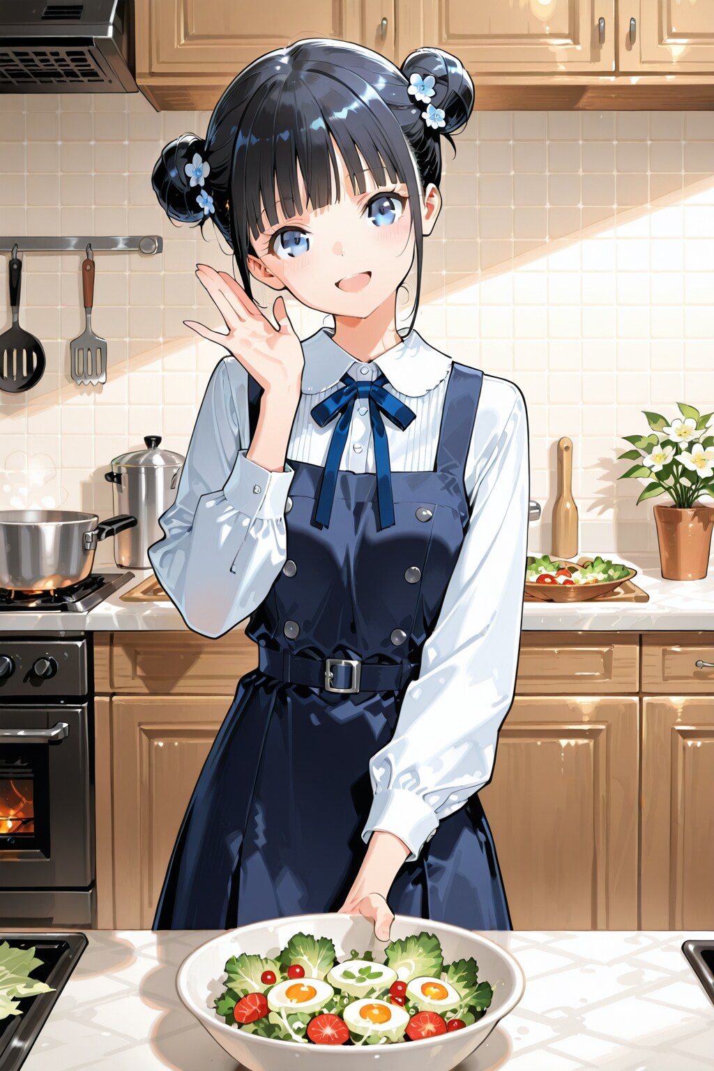 おだんごちゃん🍡✨と朝ごはん🍚✨　6/5
