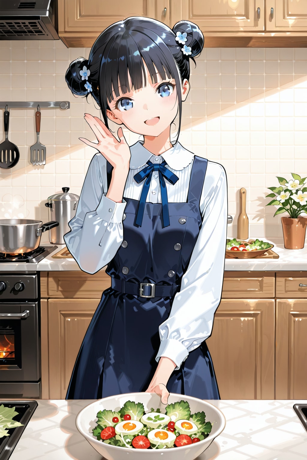 おだんごちゃん🍡✨と朝ごはん🍚✨　6/5