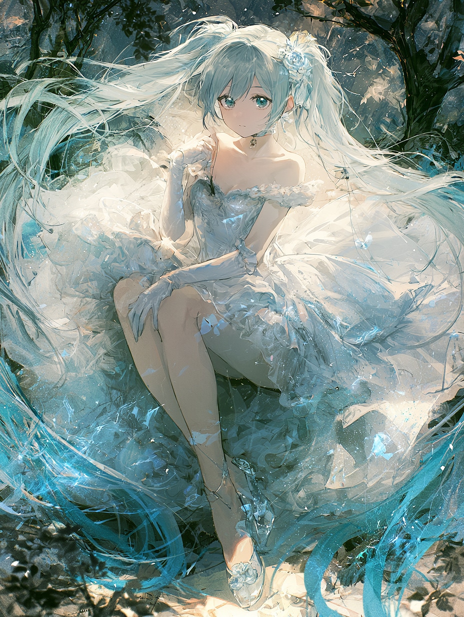 ガラスの靴 | の人気AIイラスト・グラビア
