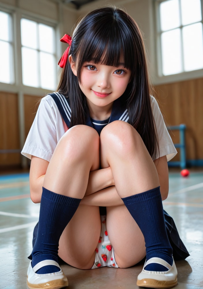 上履き女子