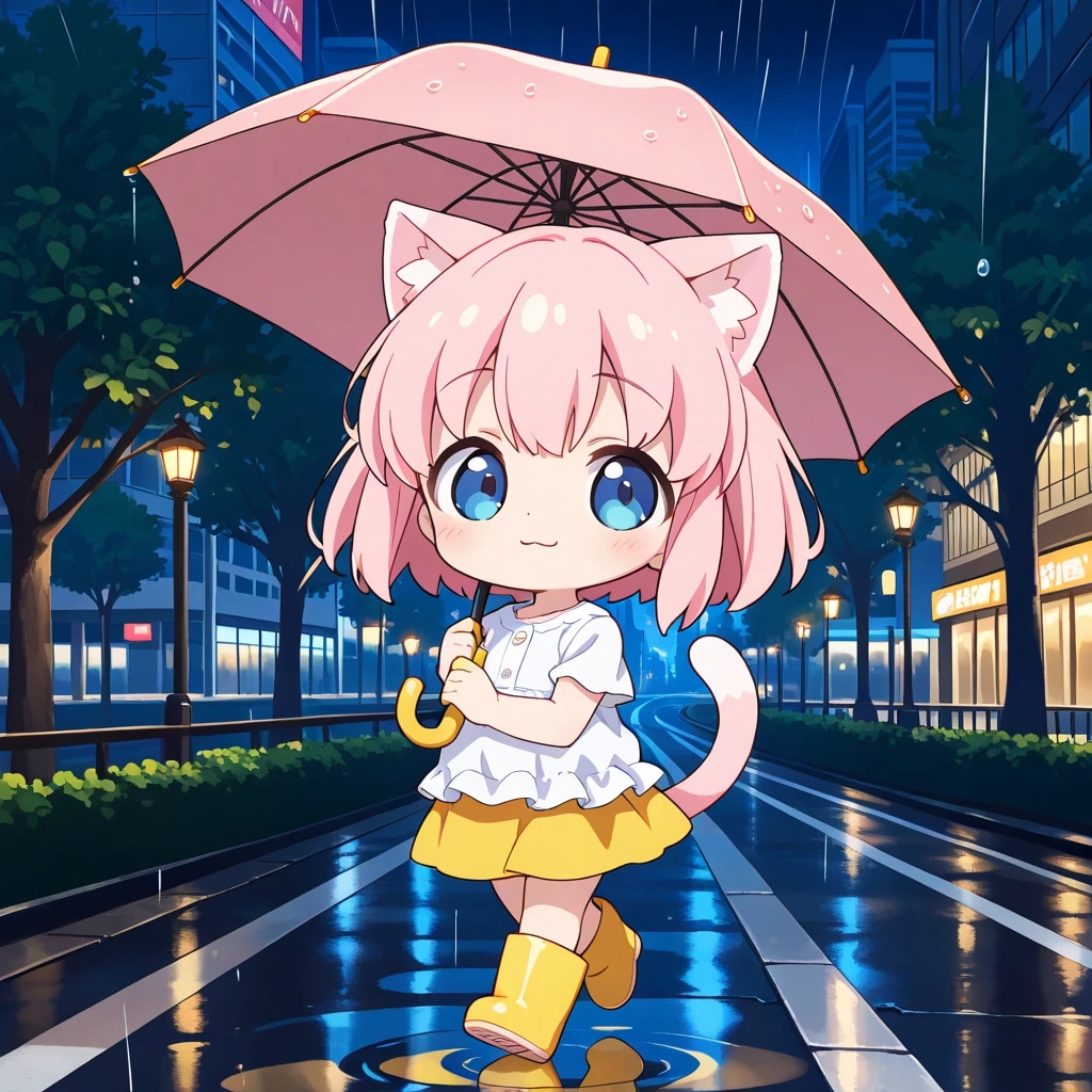 こんばんにゃん | の人気AIイラスト・グラビア