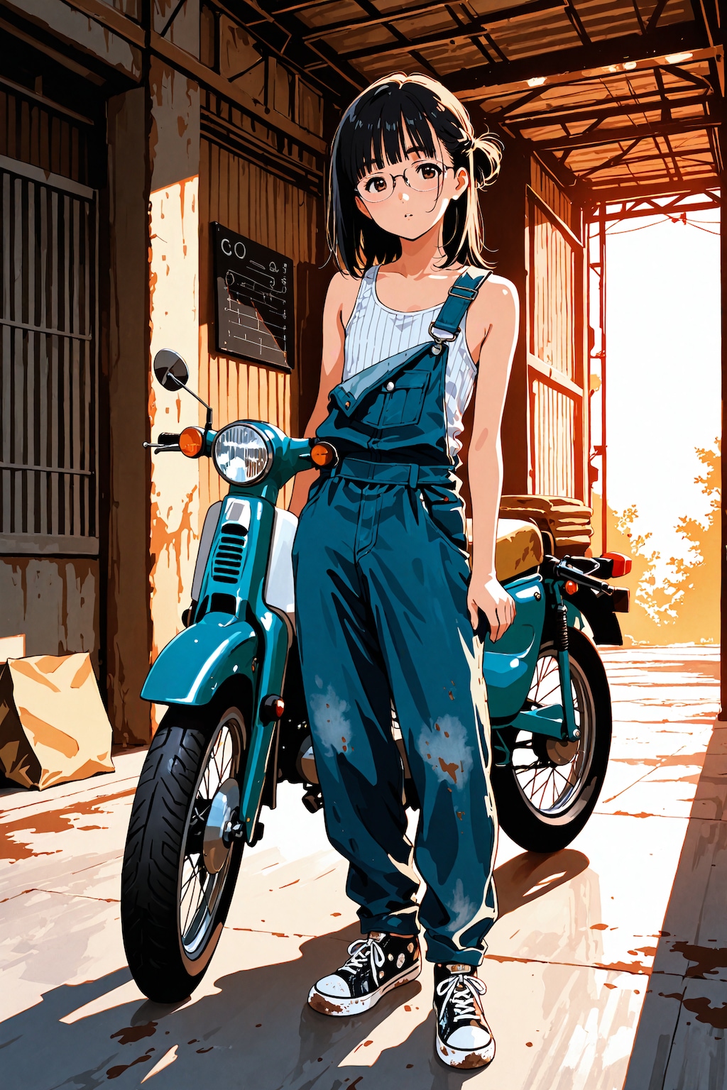 メガネ744
