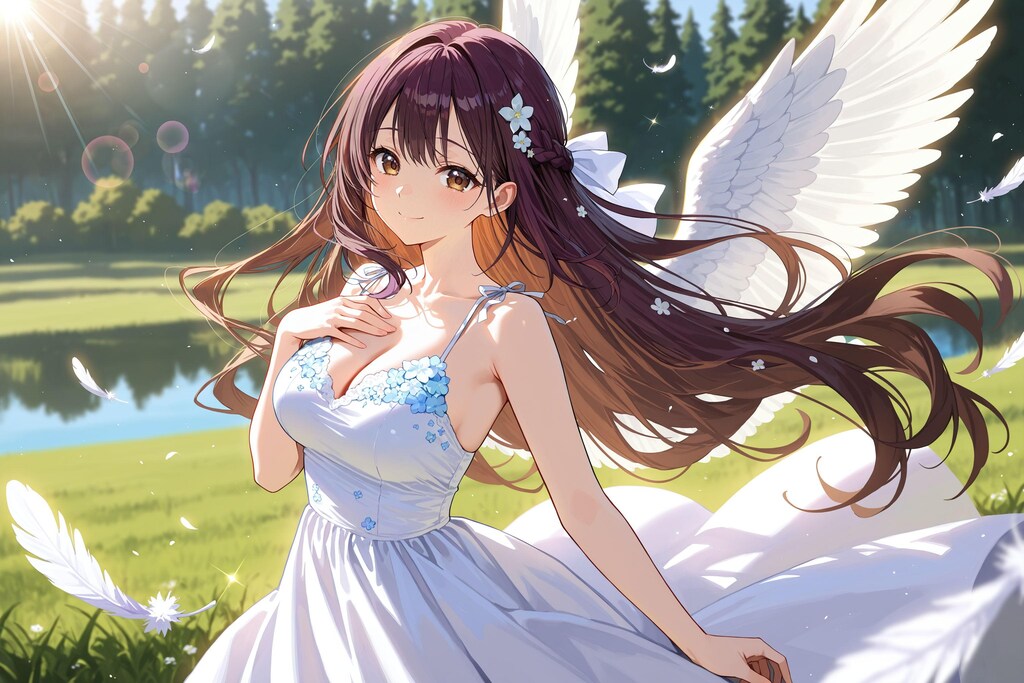 天使さん頑張ります