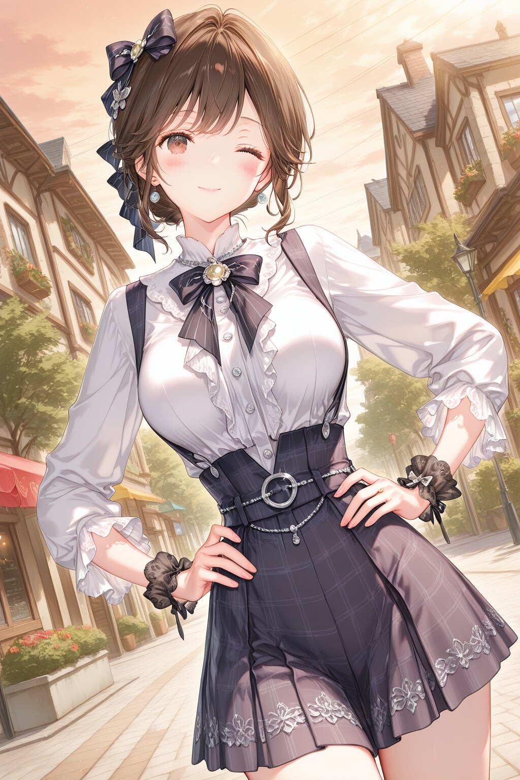 団地妻♀千恵美 | の人気AIイラスト・グラビア