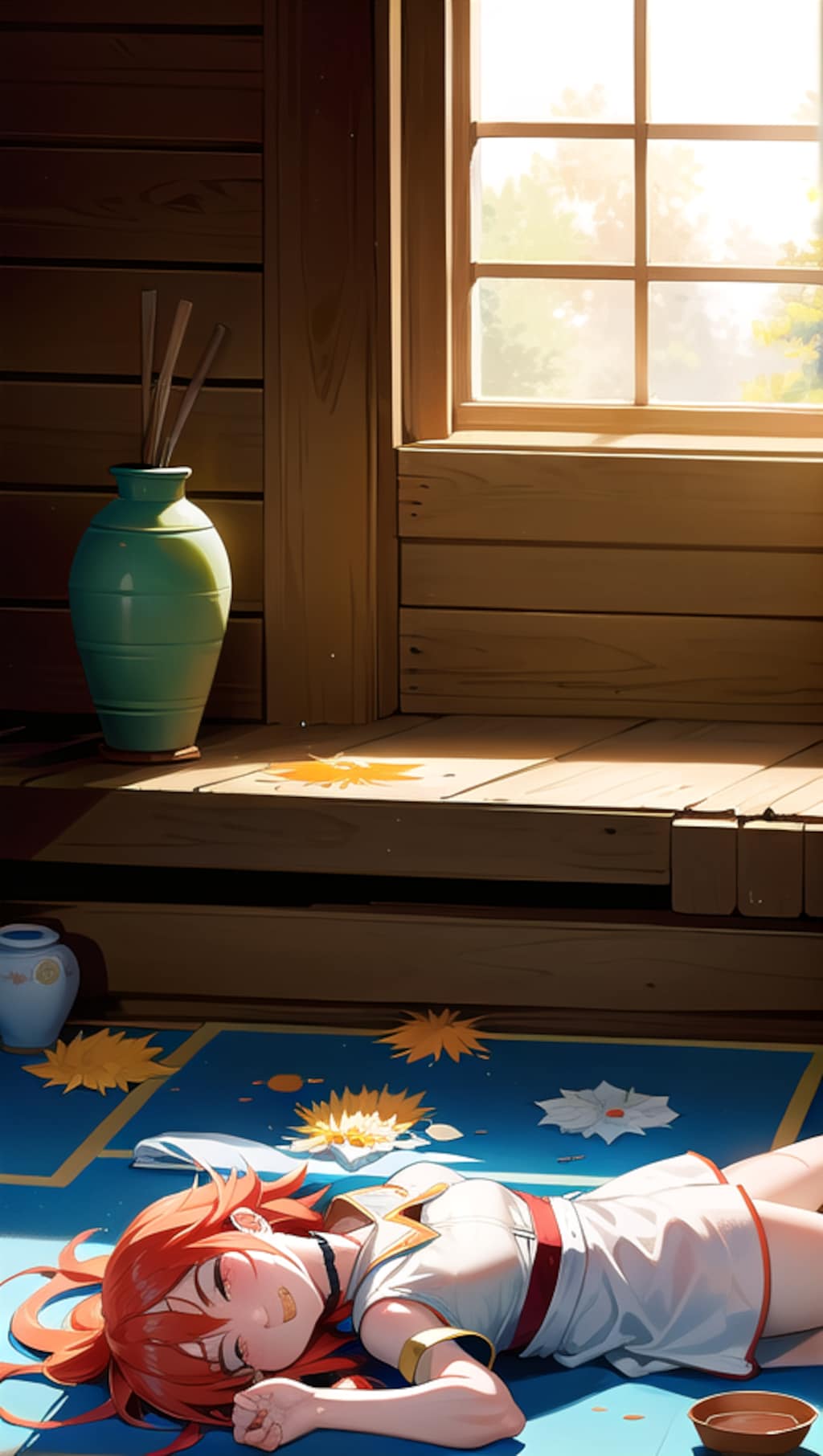 陶芸が上手くできなくて壊れる女神