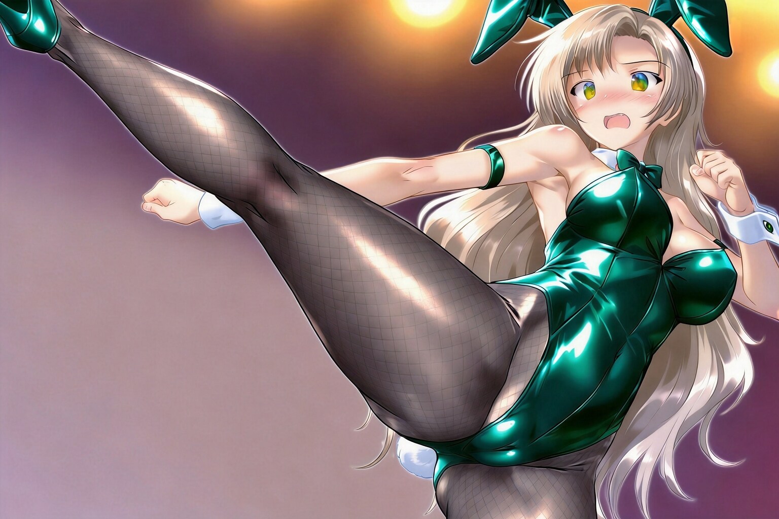 バニーちゃんハイレグキック