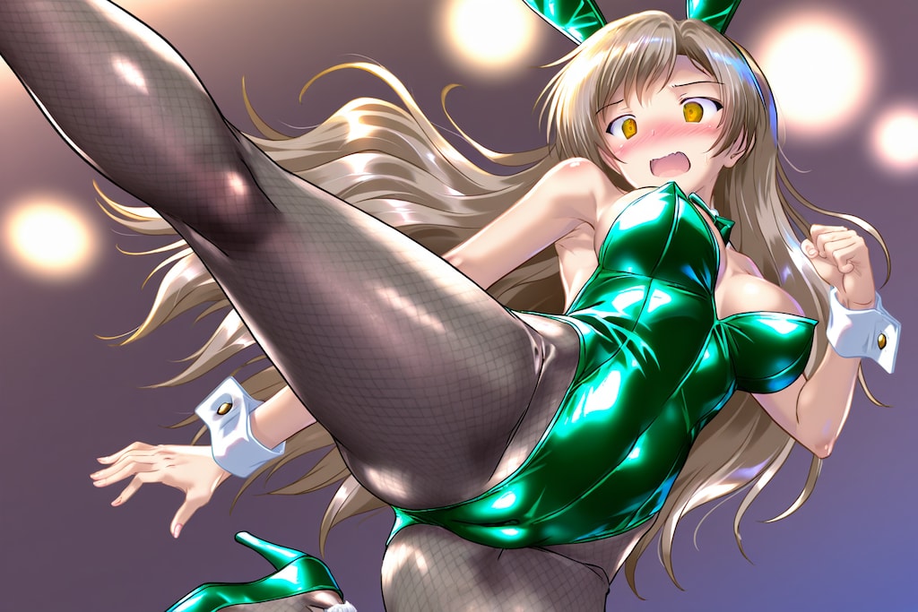 バニーちゃんハイレグキック