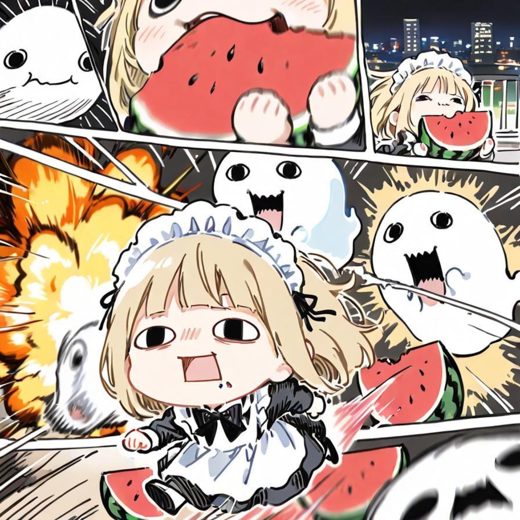 リ タ ー ン オ ブ ウ ォ ー タ ー メ ロ ン メ イ ド 🍉💥💥💥