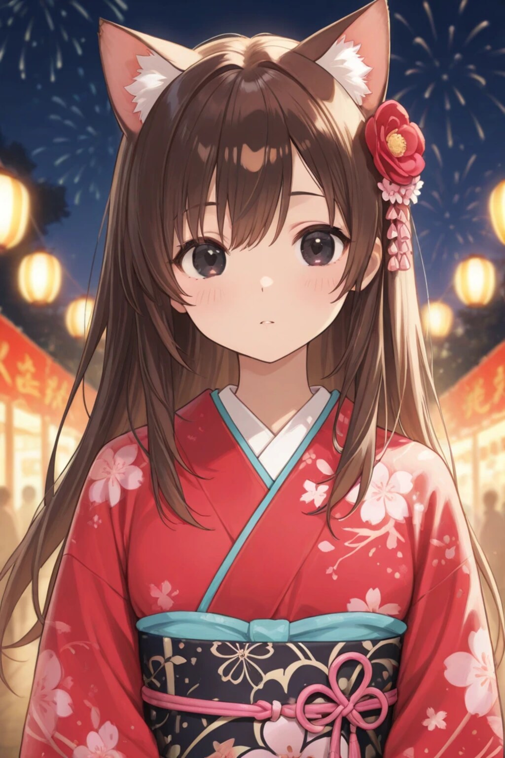 虎鼠神社ケモ耳